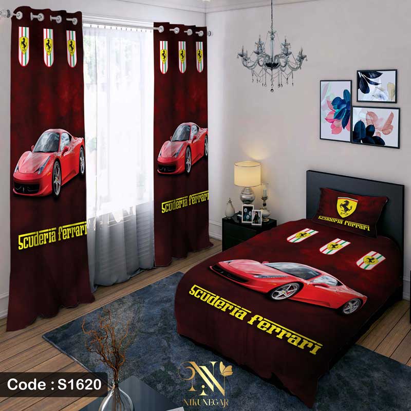 کالای خواب طرح فراری Ferrari-S1620