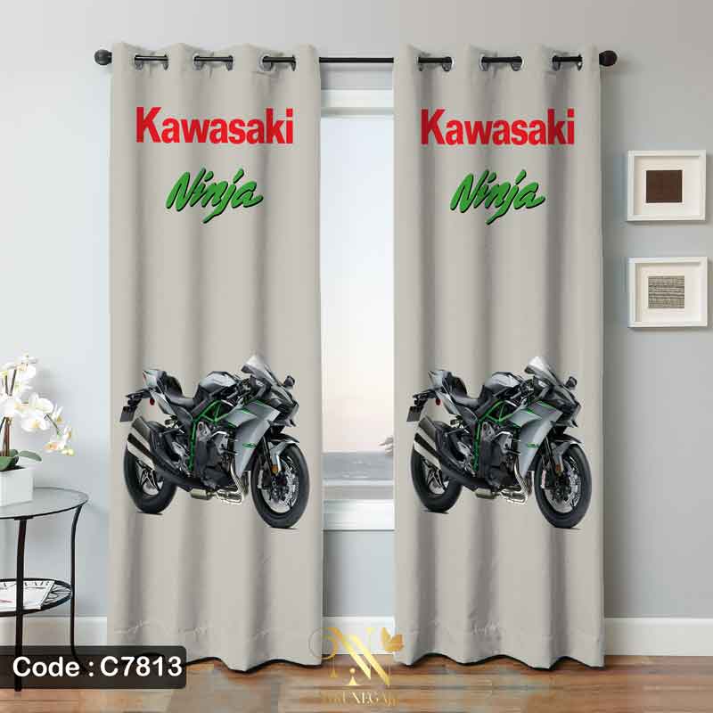 پرده طرح موتور کاوازاکی(Kawasaki) C7813